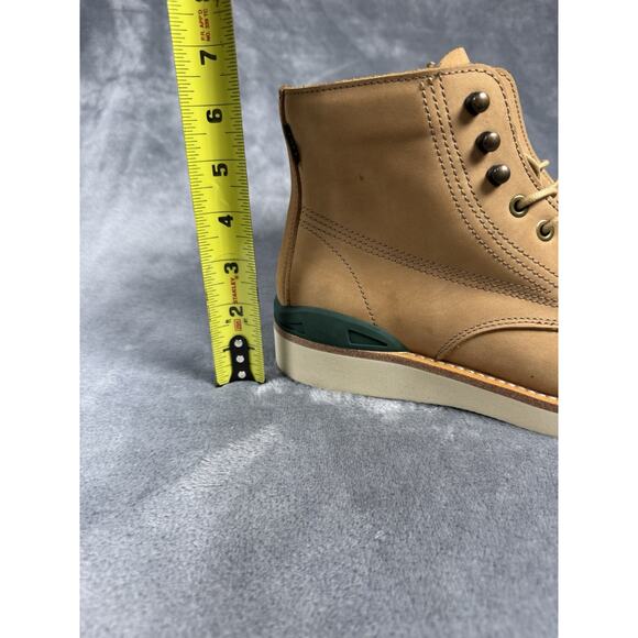 TAFT Leather Boots Mens Size 7.5 LaceUp Cap Toe Casual Dress Workwear Style - Picture 4 of 13